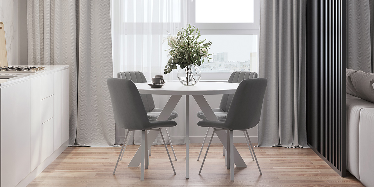 Стул B224-M LIGHT GREY VL08 W