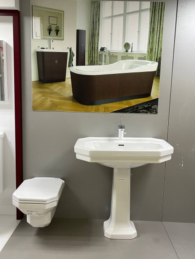 Комплект унитаз и раковина с пьедесталом DURAVIT